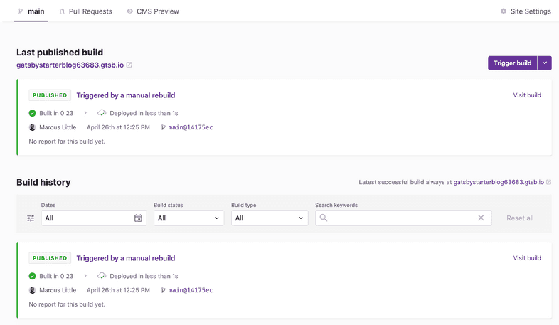 Production Builds Overview